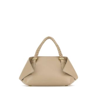Ferragamo Beige Leather Medium Handbag