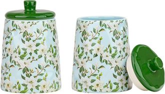10 Strawberry Street Set Of 2 Bella Canisters