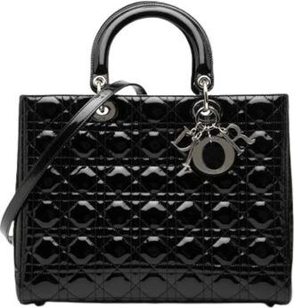 Dior Pre-owned Handbags, female, Black, Size: ONE SIZE Pre-owned Vintage Handbag