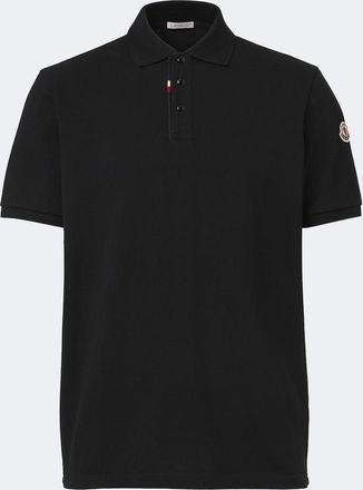 Moncler Cotton piqu&eacute; polo shirt