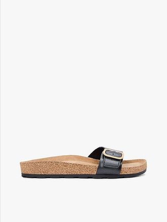 Tommy Hilfiger Sandalias destalonadas con plantilla de corcho