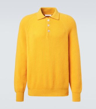 Umit Benan Diana cashmere polo sweater