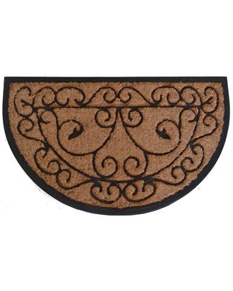 Imports Decor Swirls Half Round Doormat