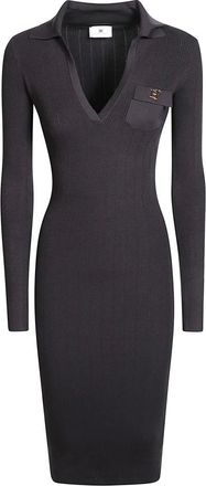 Elisabetta Franchi Mujer, Vestidos, Marr&oacute;n, Talla: L