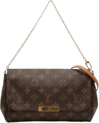 Louis Vuitton Pre-owned Cross Body Bags, female, Brown, Size: ONE SIZE Pre-owned Favorite MM