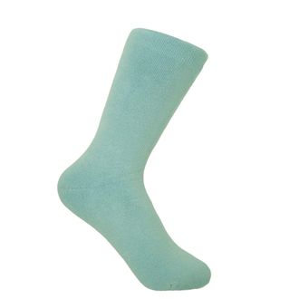 Peper Harow Plain Womens Bed Socks - Blue