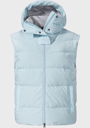 Sch&ouml;ffel Funktionsweste SCH&Ouml;FFEL Urban Down Vest Style Vindave WMS, Damen, Gr. 38, blau (8075, blau), Oberstoff : 90% Polyester, 10% Elasthan; Futter : 100% Po