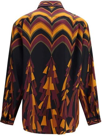 Emilio Pucci Baiadera Silk Print Shirt - Multicolor