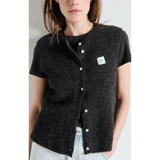 American Vintage Mouwloos vest met ronde hals EAST