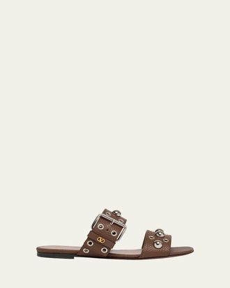 Valentino Garavani★ブラック Coolside プールスライド Coolside Rubber Slide Sandal for Man in Black | Valentino US