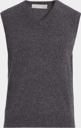 Neiman Marcus Men & apos;s Cashmere Jersey Knit Vest