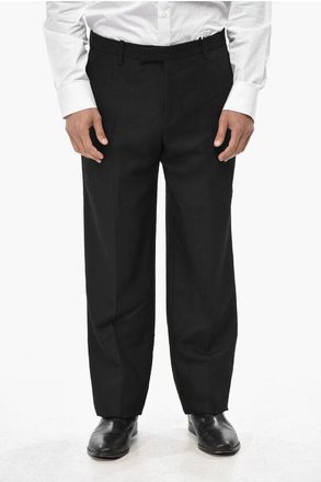 Off-white 4-Pocket Virgin Wool Trousers With Belt Loops size 52