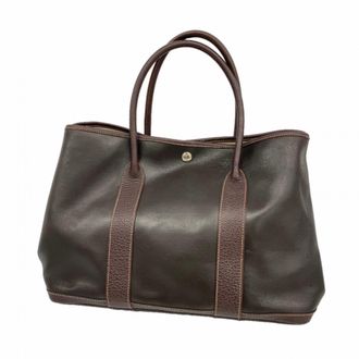 Herm&egrave;s Brown Amazonia Tote Bag (Pre-Owned)