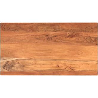 vidaXL vidaXL Piano Tavolo 100x60x2,5 cm Rettangolare Legno Massello Acacia