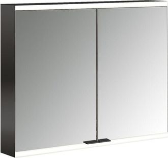 Emco Emco - Prime 2 Armario Con Espejo Iluminado, 800 Mm, 2 Puertas, Con