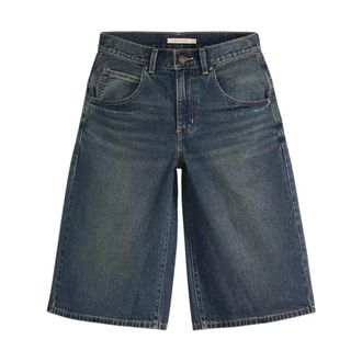 Levi's Dames, Korte broeken, Blauw, Maat: W24 Katoen