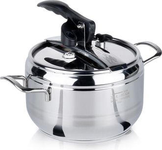 OEM Olla A Presi&oacute;n Orion Profi De Acero Inoxidable De Cocci&oacute;n R&aacute;pida De 3,5 L