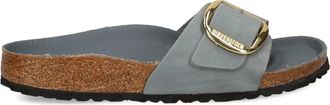 Birkenstock Madrid Big Buckle Hex Basaltgrau, ge&ouml;ltes Leder