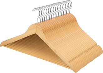 MegaChef 20 Piece Acacia Wood Swivel Hook Hanger Set in Light Brown at Nordstrom