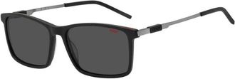 HUGO BOSS HG 1099/S 003(Ir) Zonnebril - Heren - Zonnebrillen - Zwart - 56 MM - Accessoires