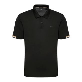 HUGO BOSS Hugo, Polo Shirts, male, Black, Size: 2XL Parlay 147 Polo