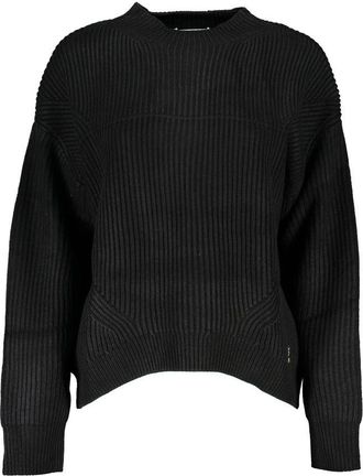 Patrizia Pepe Black Acrylic Womens Turtleneck Womens Sweater