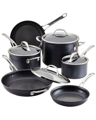 Anolon X Hybrid Nonstick Aluminum Nonstick Cookware Induction Pots And Pans Set