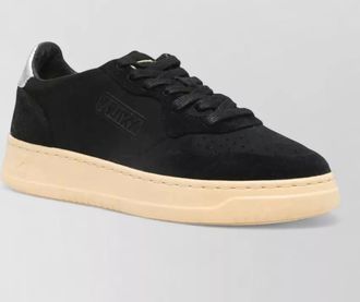 Autry low medal sneakers suede upper rubber