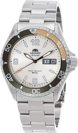 Orient Mako III Kamasu R Automatic Silver Dial Mens Watch RA-AA0821S19B