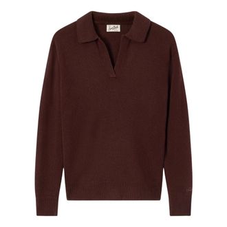 Saint Barth Su&eacute;ter Polo Eze - Knitwear - Hombre - Marr&oacute;n - M