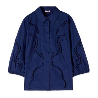 Oltre Donna, Camicette, Blu, L, new