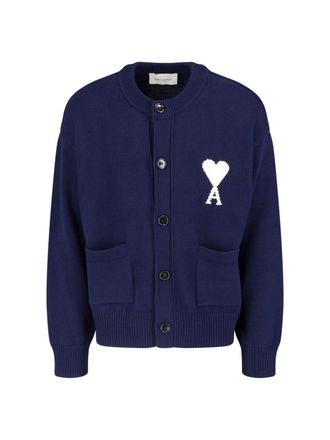 Ami Cardigan Girocollo Ami De Coeur
