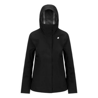 K-Way K-Way, Rain Jackets, female, Black, Size: L Madalina Bonded Jersey