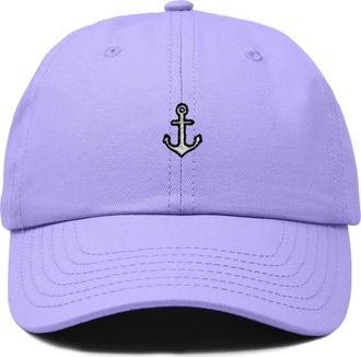 Dalix Anchor Dad Cap in Lavender at Nordstrom