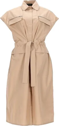Fabiana Filippi Sleeveless dress with belt