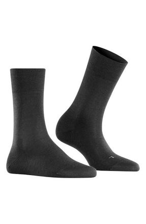 Falke Sensitive New York Crew Socks in Black at Nordstrom, Size 35-38