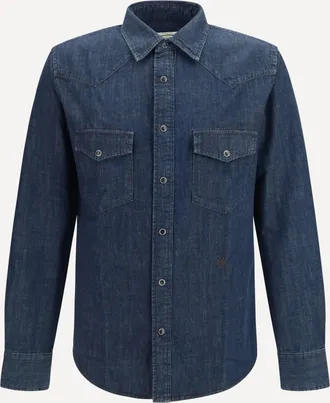 Jacob Cohen R2 Western cotton-denim Shirt Male XL