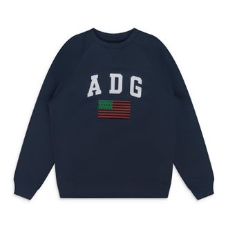 Denim Tears Blue 1619 Crewneck Sweater