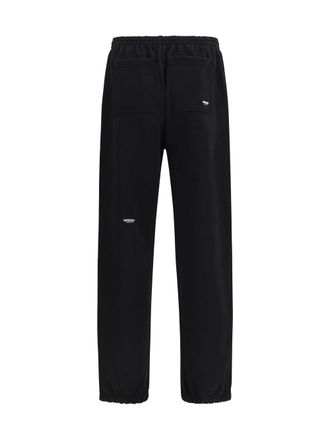 Represent Mens Micro Owners Club Sweatpants Jet Black Cotton Pant Trousers
