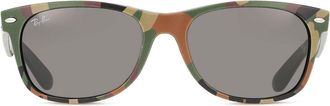 Ray-Ban RB2132 New Wayfarer 6822B1 Mens Sunglasses Pattern Size 55