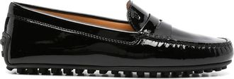 Tod's Rubber 10L Moccasin Black
