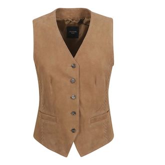 Max Mara Vests, female, Brown, Size: XS Vetusta Vest