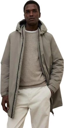 Ecoalf Pasu Dune Coat - Heren - Parka Jassen - Beige - L - Leer - Jassen