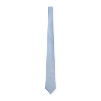 Giorgio Armani Ties, male, Blue, Size: ONE SIZE Silk Tie