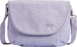 Haiku Bliss RFID Blocking Crossbody Saddle Bag in Stone Gray at Nordstrom