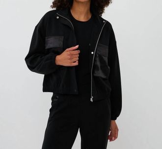 Esqualo Carina Modal Jacket In Black