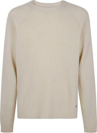 Dickies Stijlvolle Trui voor Mannen en Vrouwen - Heren - Ronde hals truien - Beige - M - Truien & Vesten