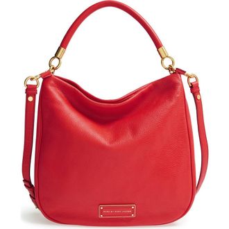 Marc Jacobs MARC BY MARC JACOBS Too Hot to Handle Hobo in Cambridge Red at Nordstrom Rack