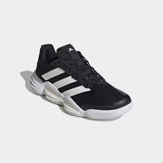 adidas Hallenschuh ADIDAS PERFORMANCE STABIL 16 INDOOR, Herren, Gr. 42,5, schwarz-weiss (core schwarz, cloud wei&szlig;, cloud wei&szlig;), Synthetik, Textil, Schuhe Hal