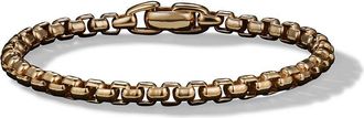 David Yurman 18kt yellow gold Box Chain bracelet (5mm) - men - 18kt Gold - S
